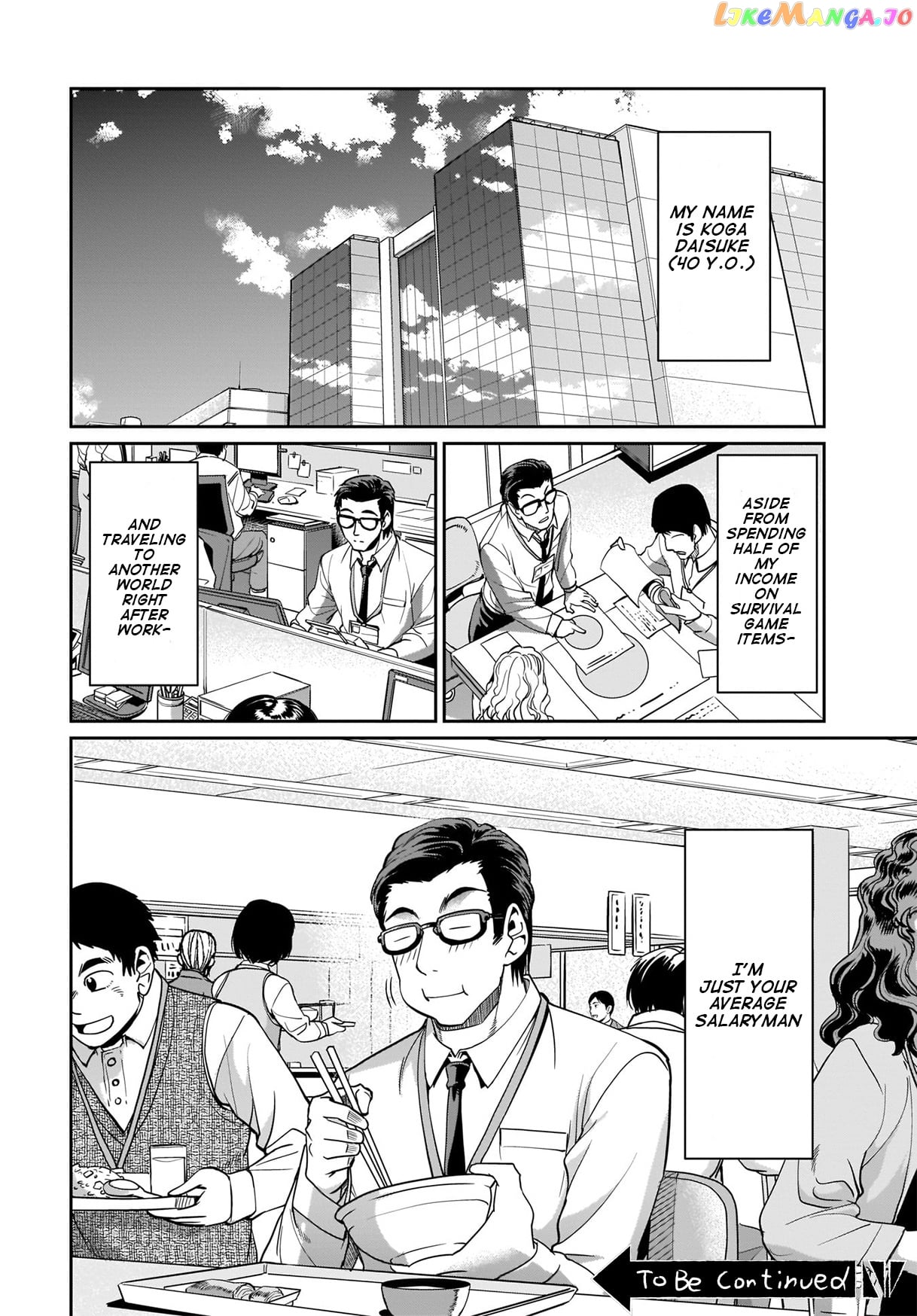 Isekai Shokan Ojisan No Ju Muso Life Sabage Suki Salary Man Ha Kaisha Owari Ni Isekai He Chokuki Suru chapter 1 - page 27