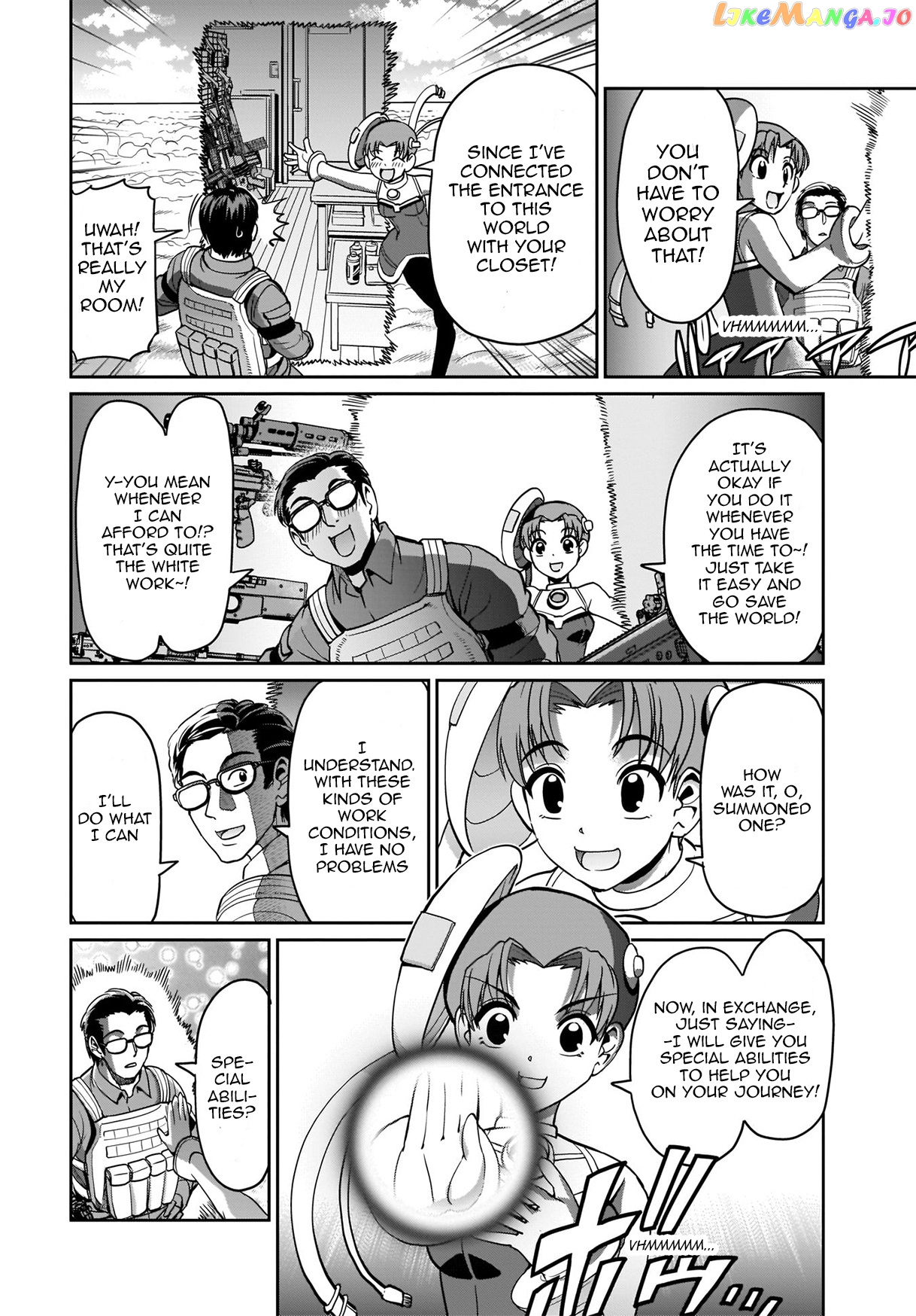 Isekai Shokan Ojisan No Ju Muso Life Sabage Suki Salary Man Ha Kaisha Owari Ni Isekai He Chokuki Suru chapter 2 - page 11