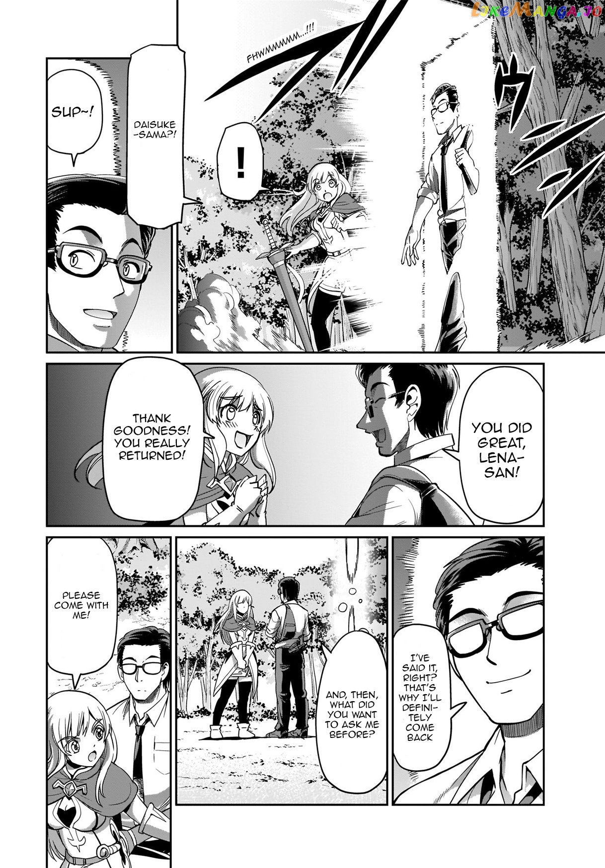 Isekai Shokan Ojisan No Ju Muso Life Sabage Suki Salary Man Ha Kaisha Owari Ni Isekai He Chokuki Suru chapter 2 - page 13