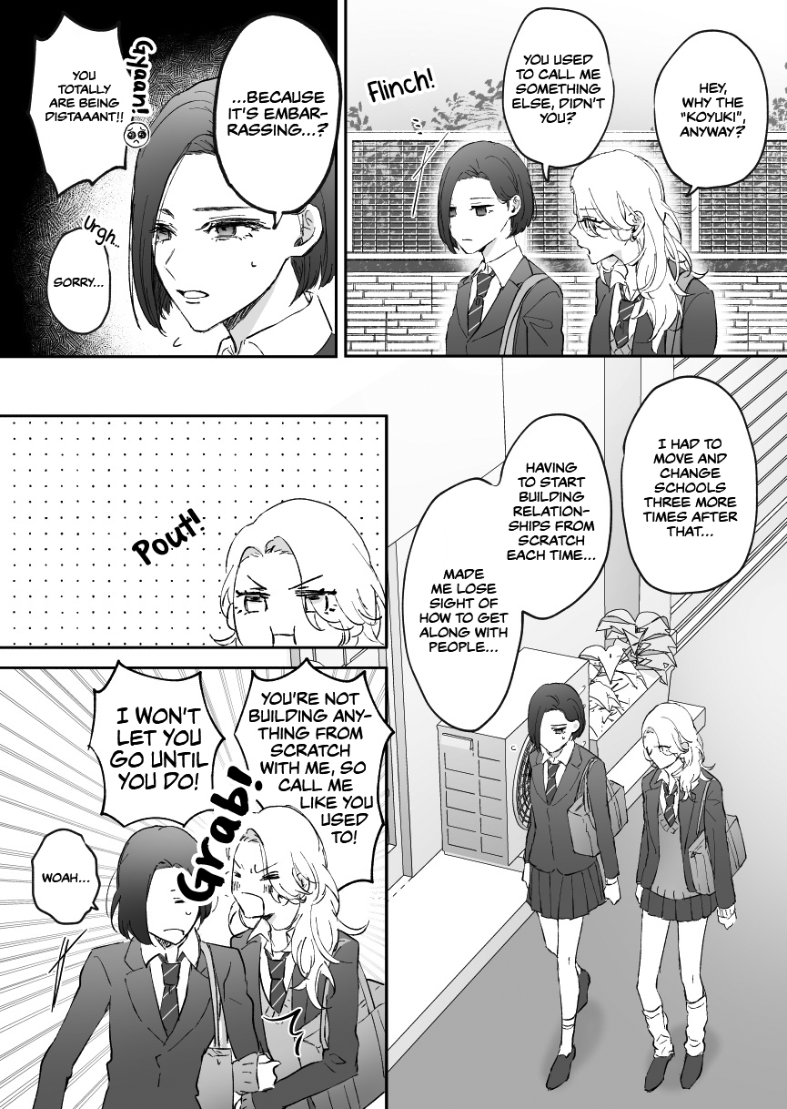 My Angel Childhood Friend Was A Gal When We Met Again chapter 2 - page 2