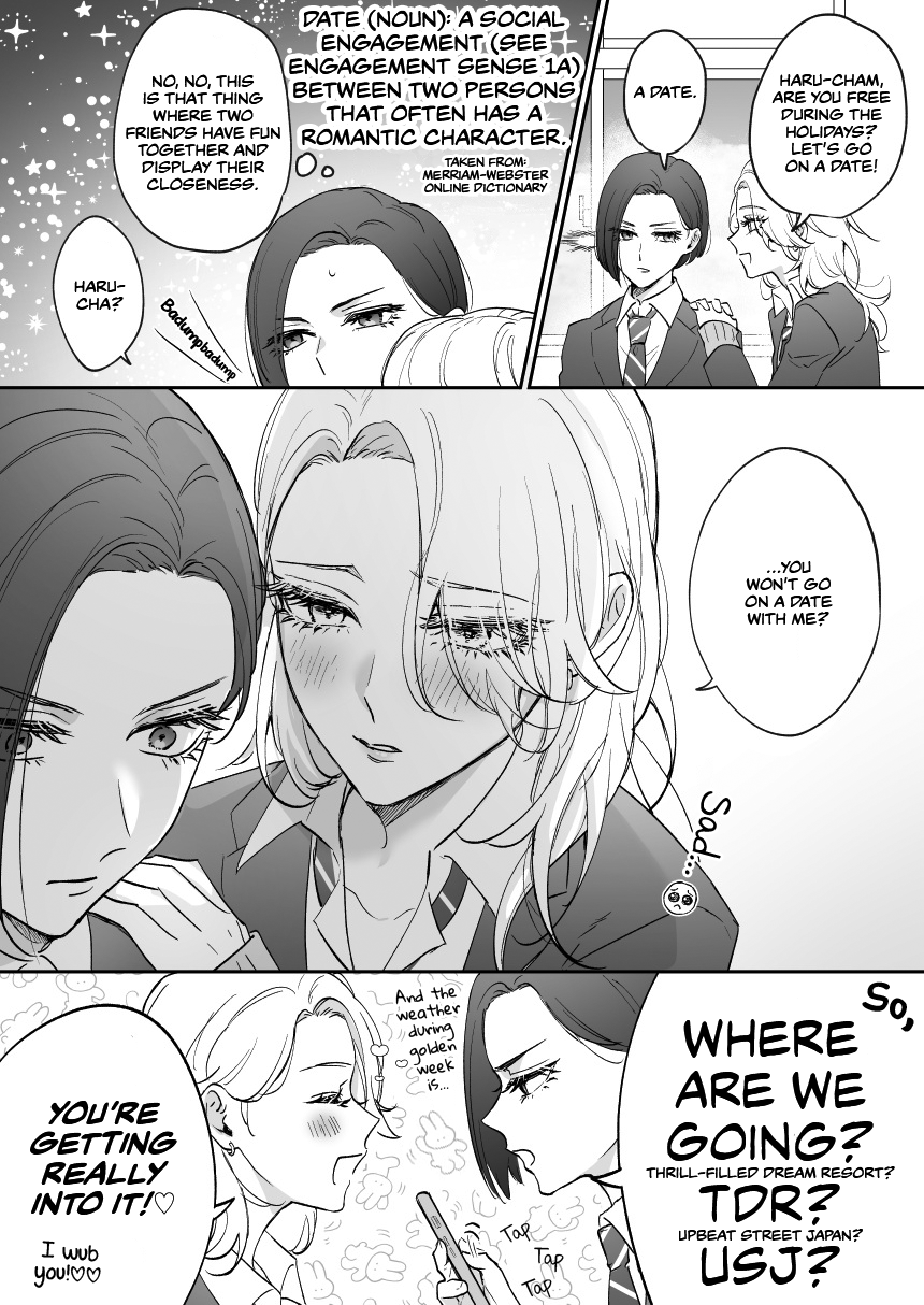 My Angel Childhood Friend Was A Gal When We Met Again chapter 6 - page 1