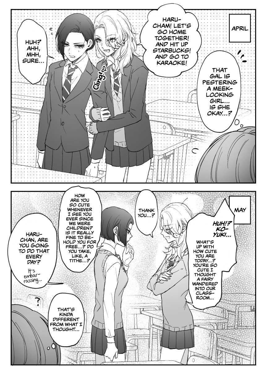 My Angel Childhood Friend Was A Gal When We Met Again chapter 7 - page 1