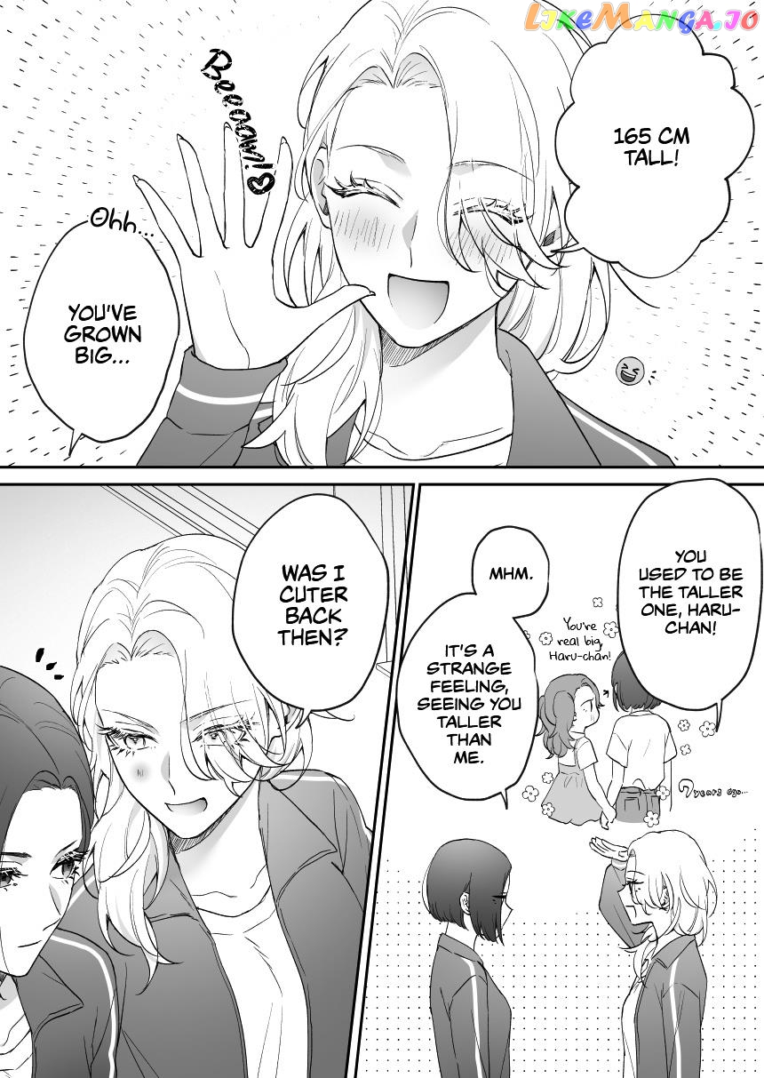 My Angel Childhood Friend Was A Gal When We Met Again chapter 12 - page 2