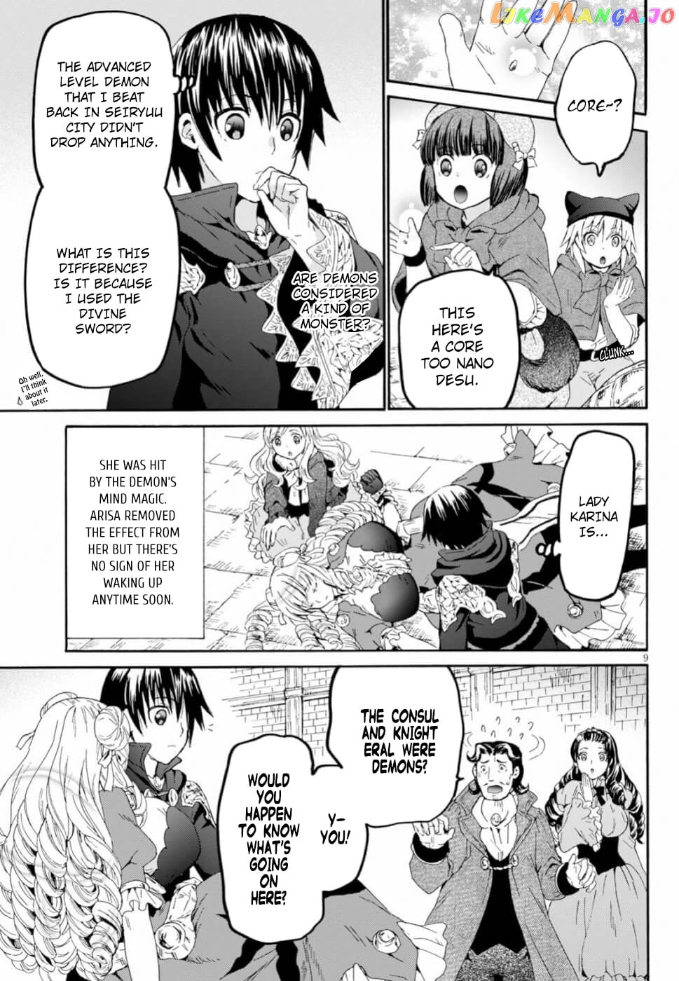 Death March Kara Hajimaru Isekai Kyousoukyoku chapter 59 - page 9