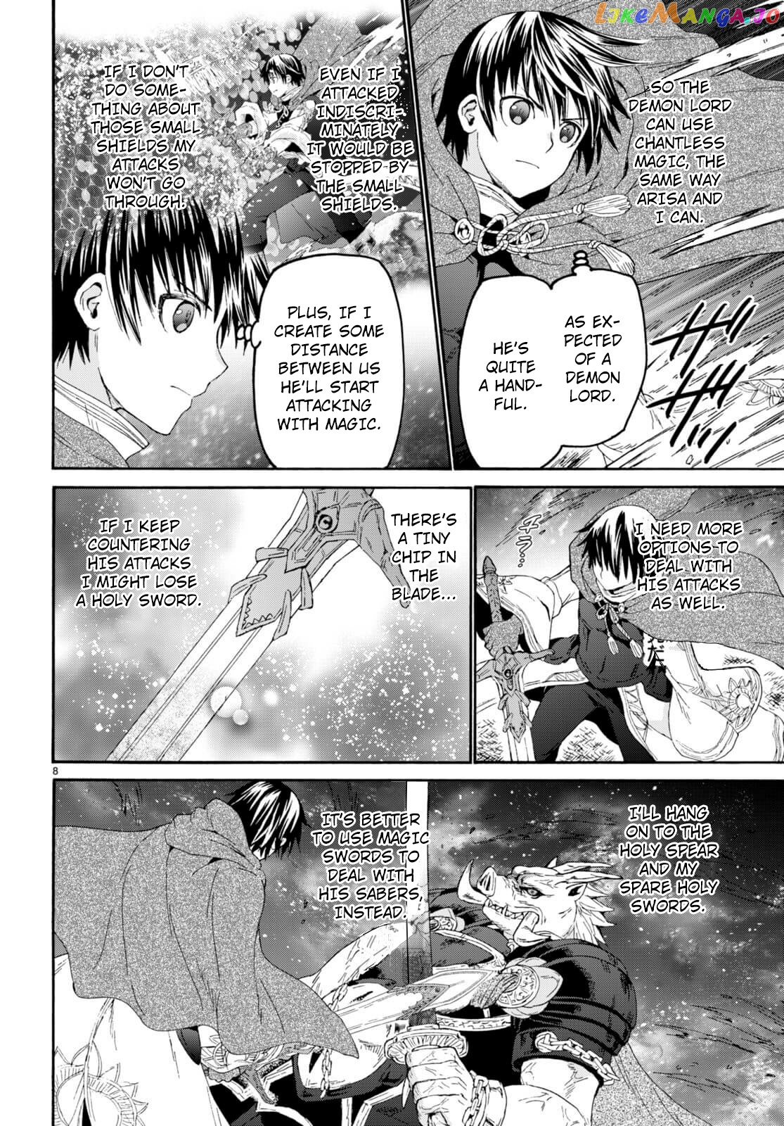 Death March Kara Hajimaru Isekai Kyousoukyoku chapter 90 - page 6