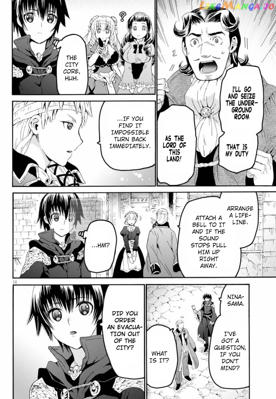 Death March Kara Hajimaru Isekai Kyousoukyoku chapter 60 - page 12