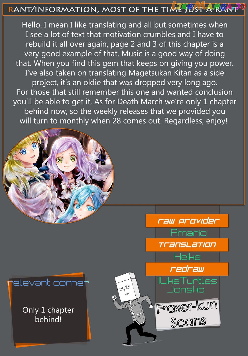 Death March Kara Hajimaru Isekai Kyousoukyoku chapter 27 - page 18