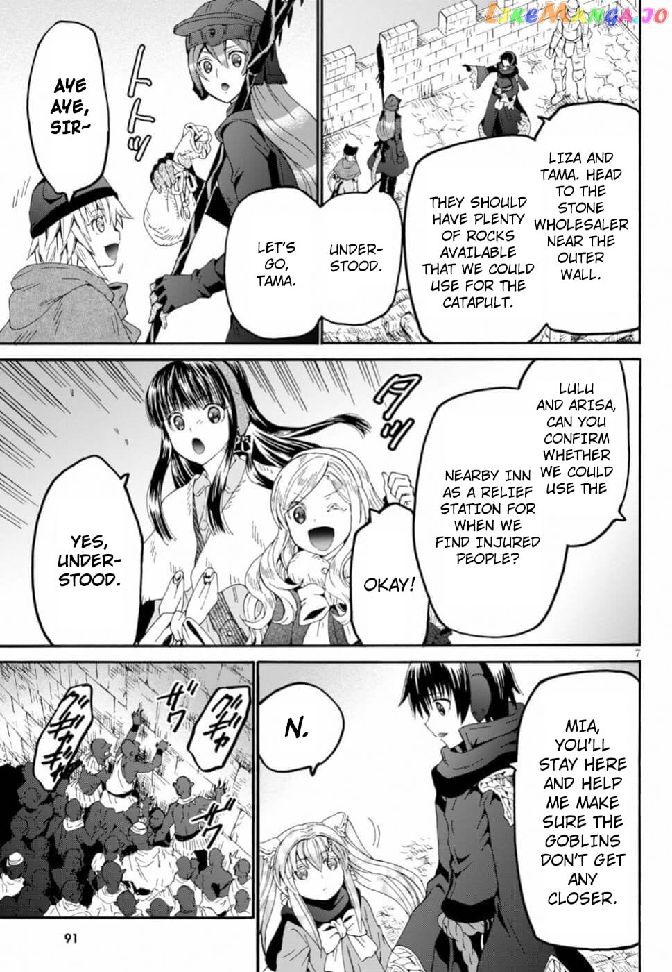 Death March Kara Hajimaru Isekai Kyousoukyoku chapter 61 - page 6