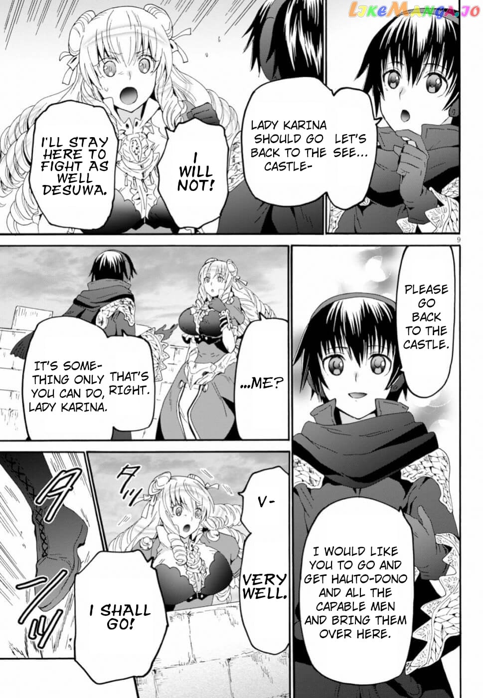 Death March Kara Hajimaru Isekai Kyousoukyoku chapter 61 - page 8