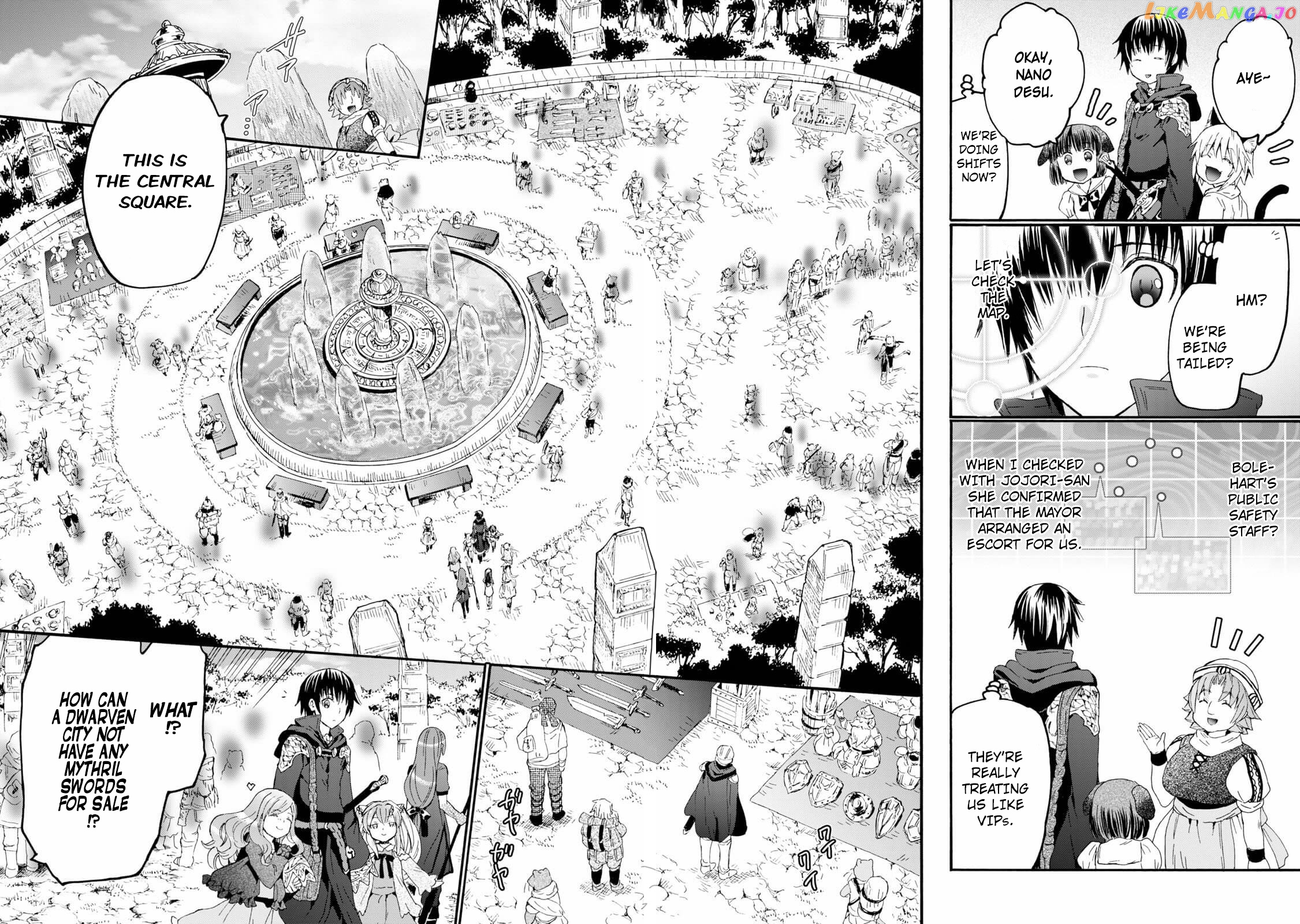 Death March Kara Hajimaru Isekai Kyousoukyoku chapter 74 - page 2