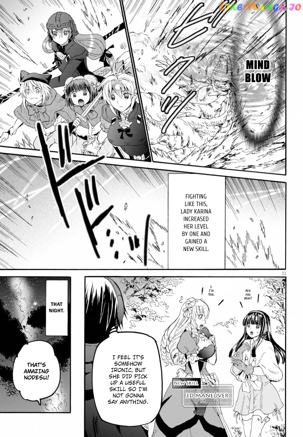 Death March Kara Hajimaru Isekai Kyousoukyoku chapter 53 - page 11