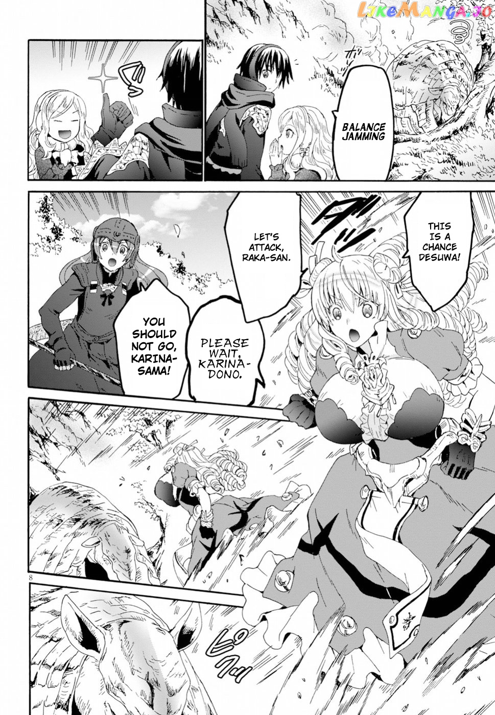 Death March Kara Hajimaru Isekai Kyousoukyoku chapter 53 - page 8