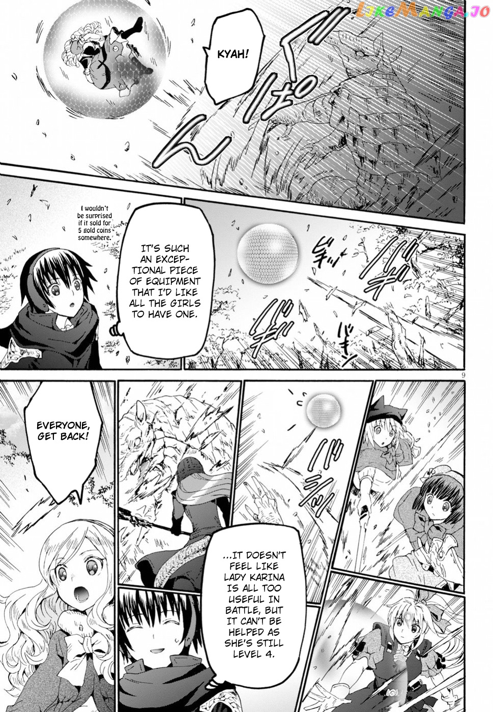 Death March Kara Hajimaru Isekai Kyousoukyoku chapter 53 - page 9