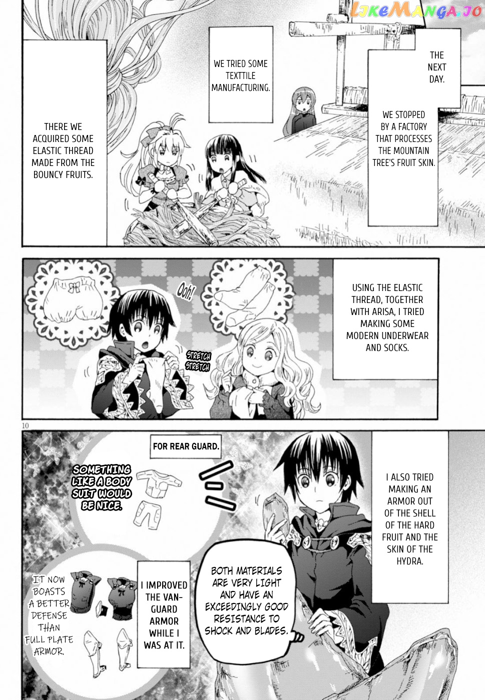 Death March Kara Hajimaru Isekai Kyousoukyoku chapter 57 - page 10