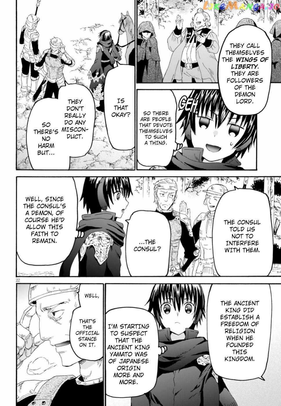 Death March Kara Hajimaru Isekai Kyousoukyoku chapter 57 - page 21