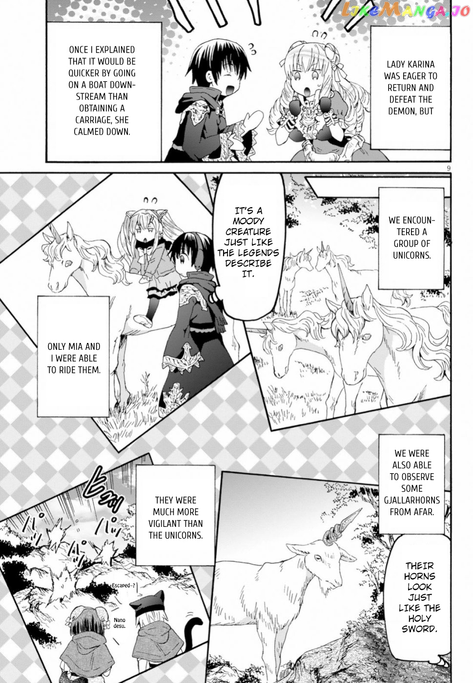 Death March Kara Hajimaru Isekai Kyousoukyoku chapter 57 - page 9