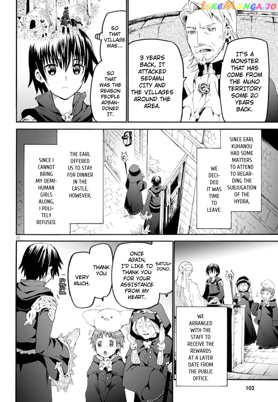 Death March Kara Hajimaru Isekai Kyousoukyoku chapter 42 - page 21