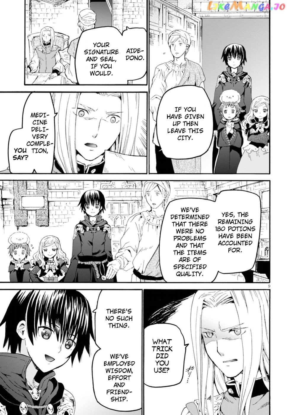 Death March Kara Hajimaru Isekai Kyousoukyoku chapter 42 - page 9