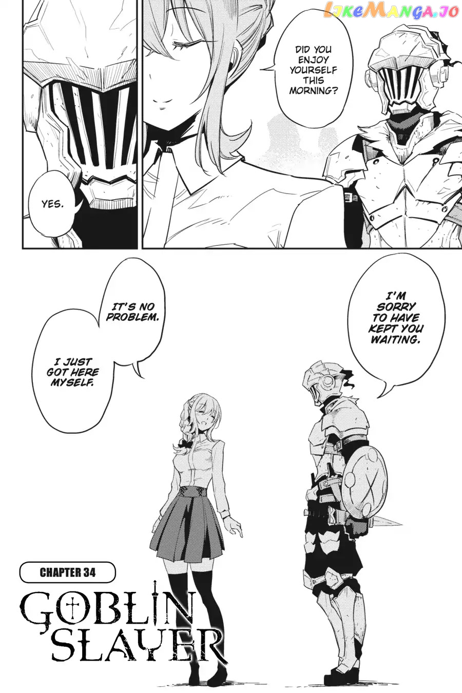 Goblin Slayer chapter 34 - page 3
