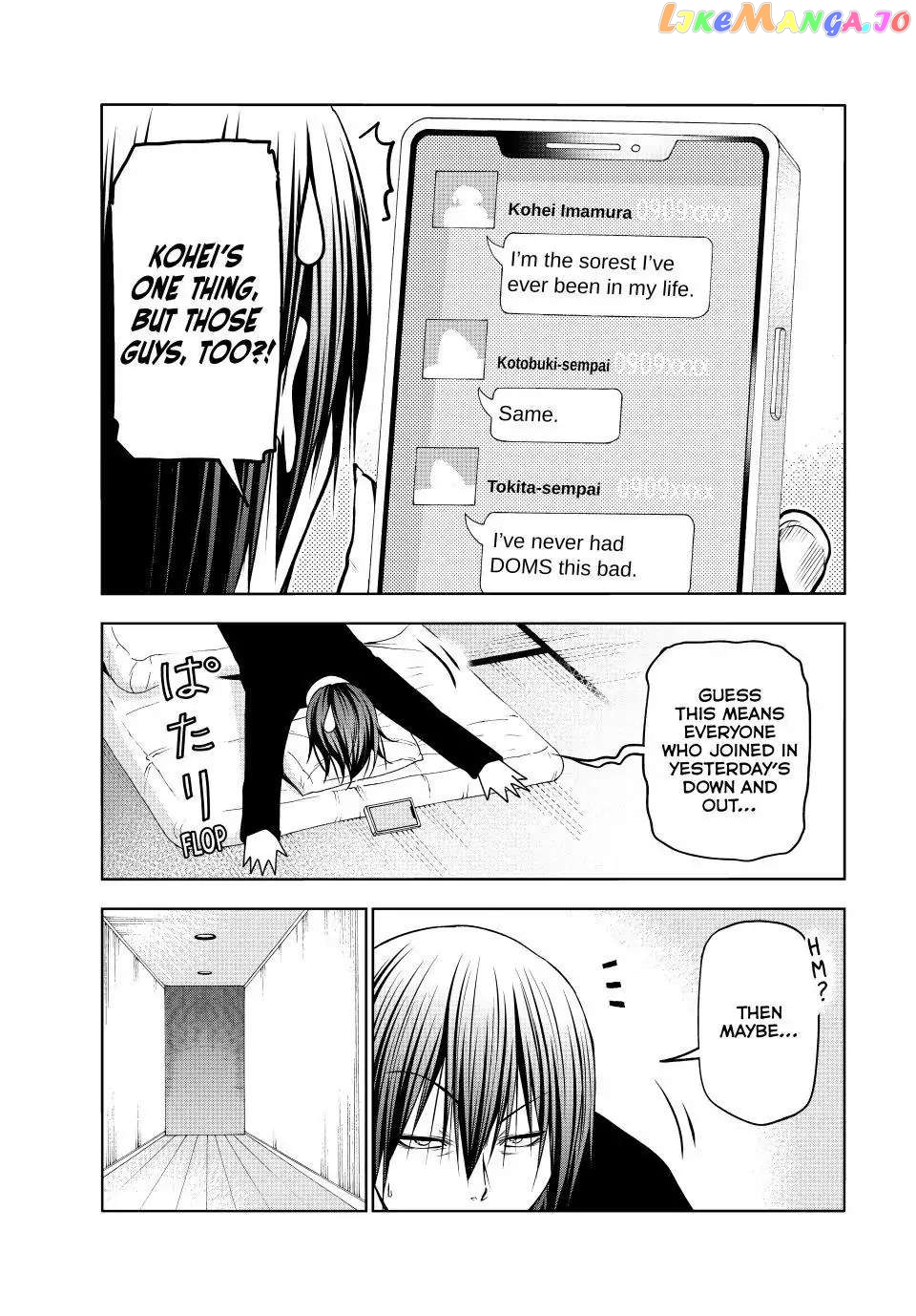 Grand Blue chapter 87 - page 34