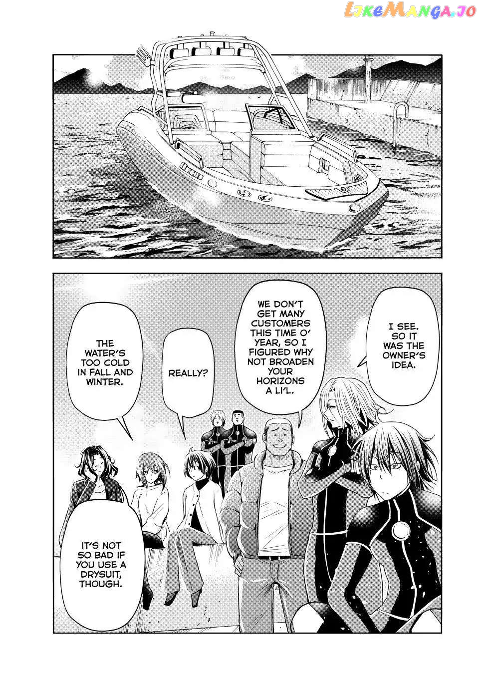 Grand Blue chapter 87 - page 6
