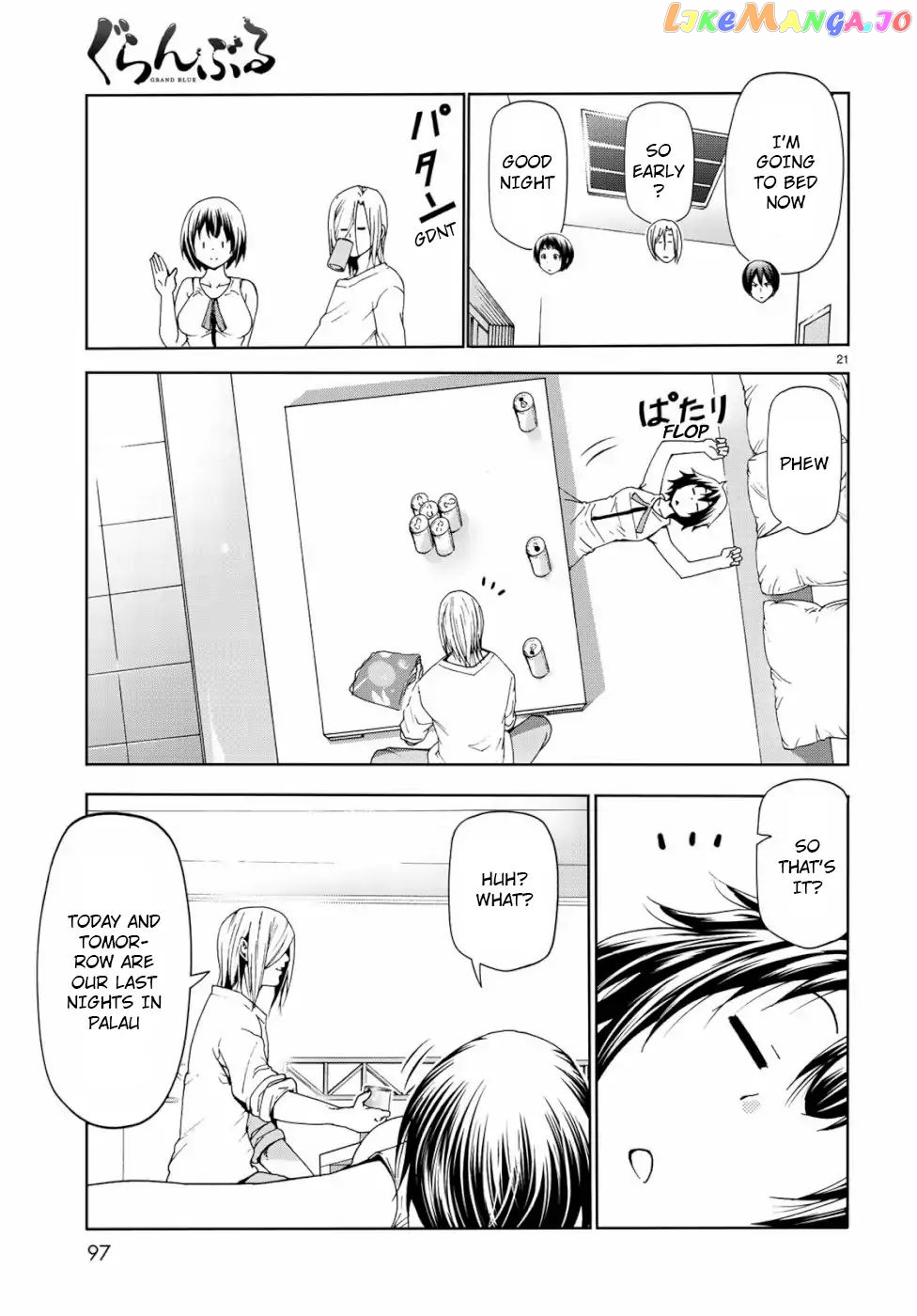 Grand Blue chapter 56 - page 21