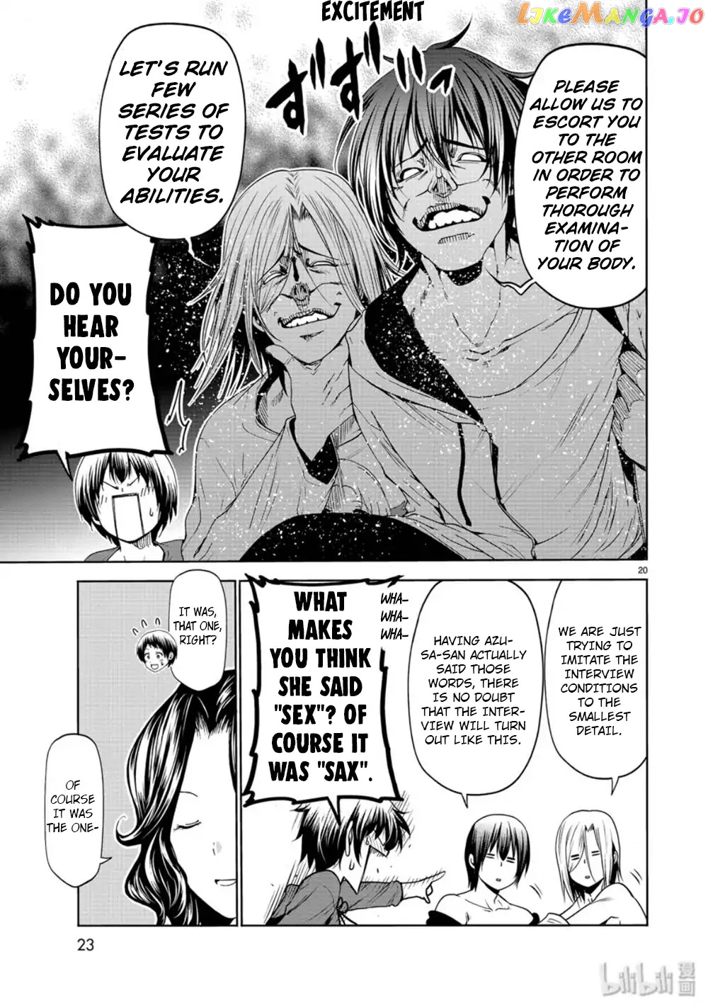 Grand Blue chapter 58 - page 20
