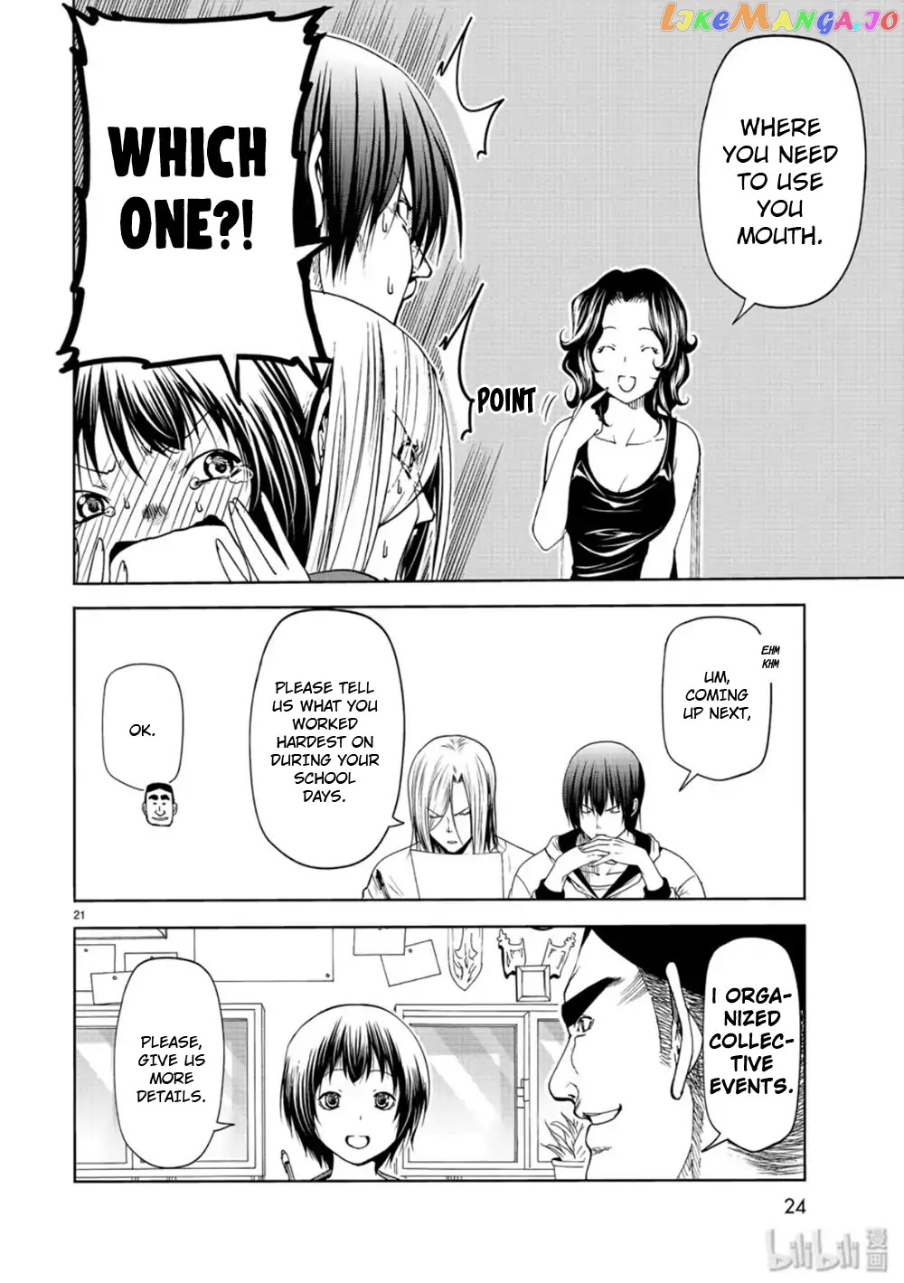 Grand Blue chapter 58 - page 21