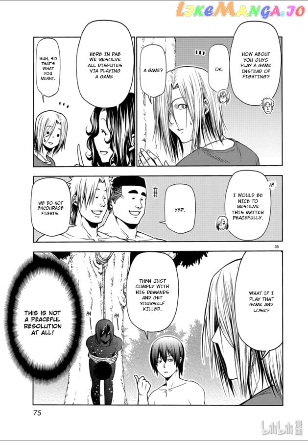 Grand Blue chapter 60 - page 35