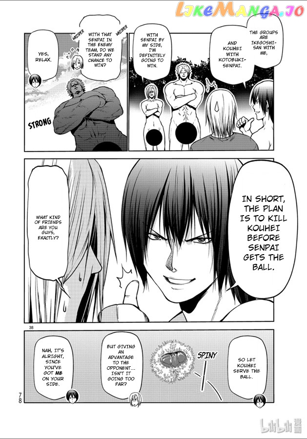 Grand Blue chapter 60 - page 38