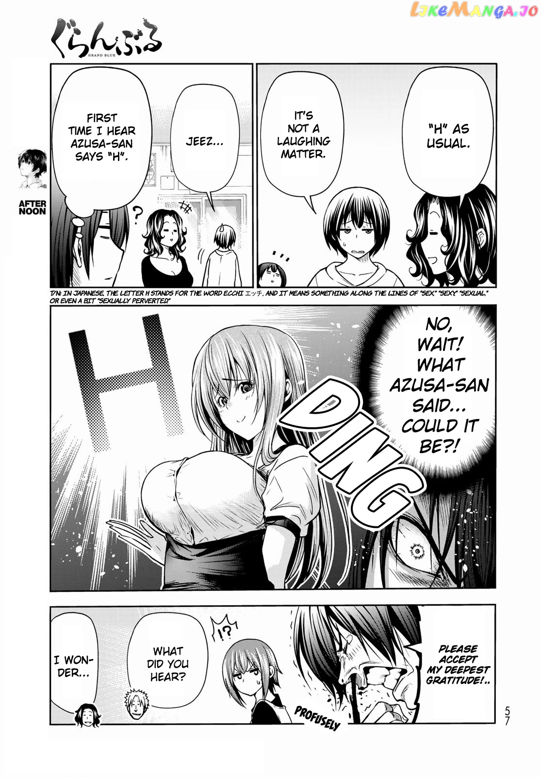 Grand Blue chapter 73 - page 21
