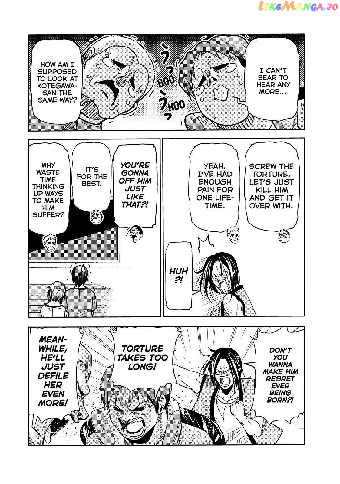 Grand Blue chapter 74 - page 12
