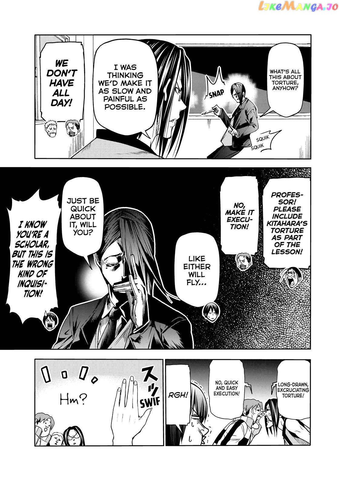 Grand Blue chapter 74 - page 13