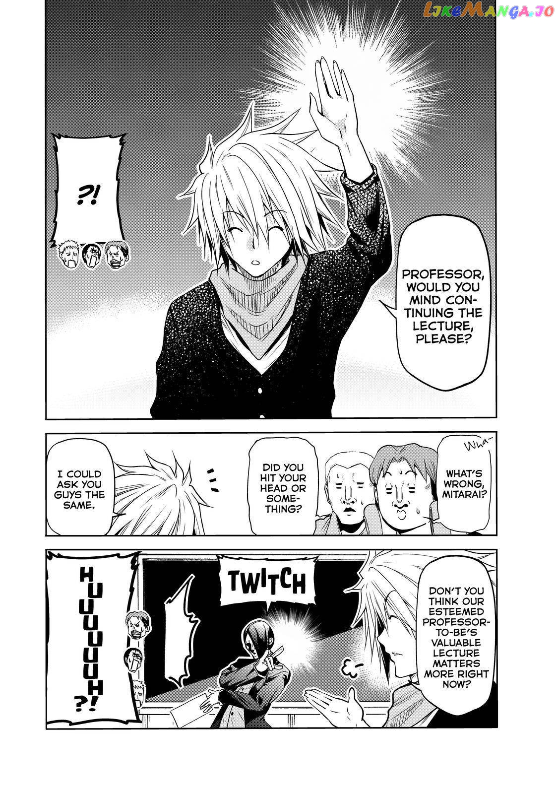 Grand Blue chapter 74 - page 14