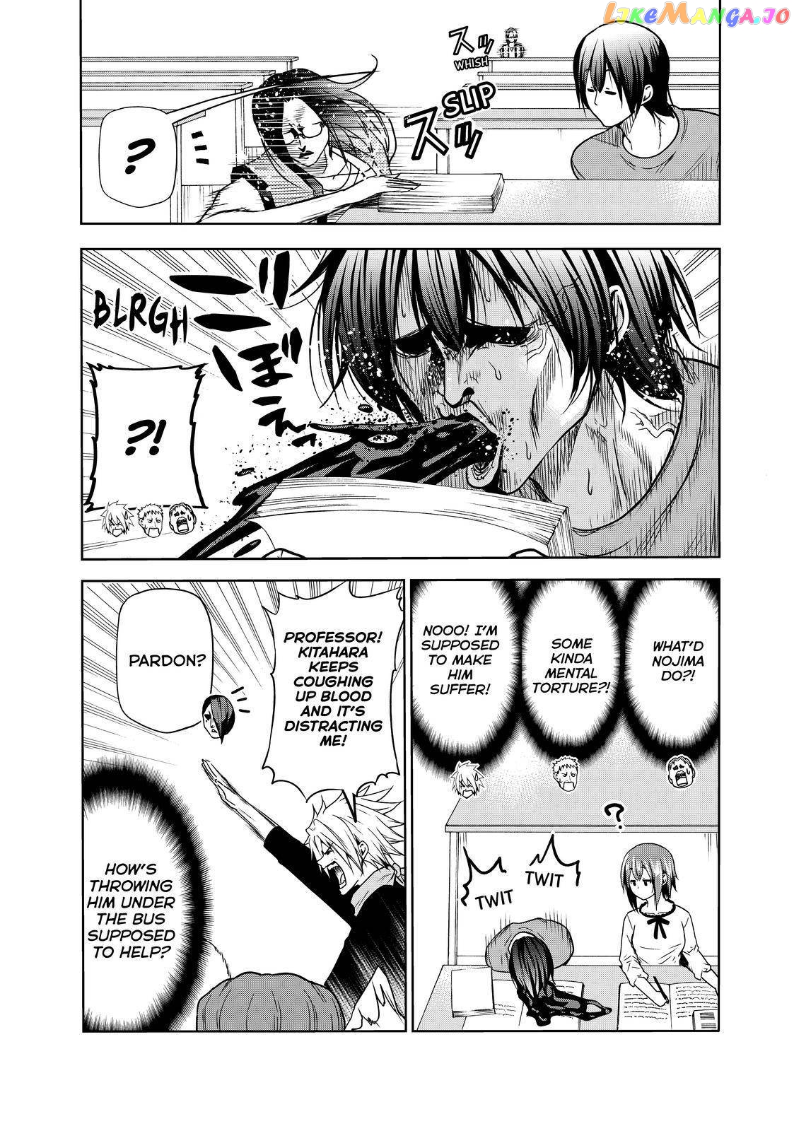 Grand Blue chapter 74 - page 23