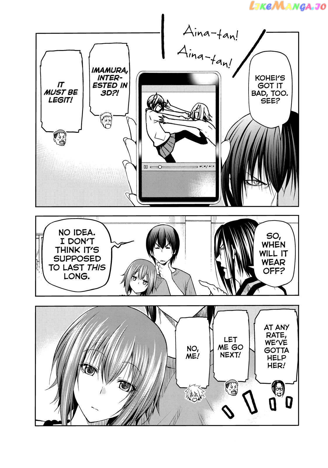 Grand Blue chapter 74 - page 36