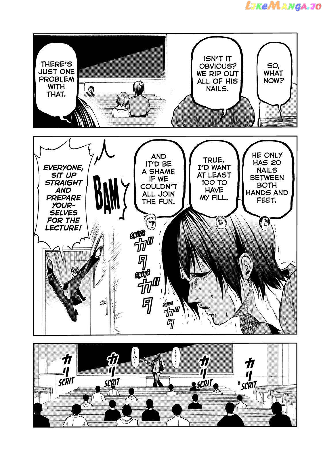 Grand Blue chapter 74 - page 5