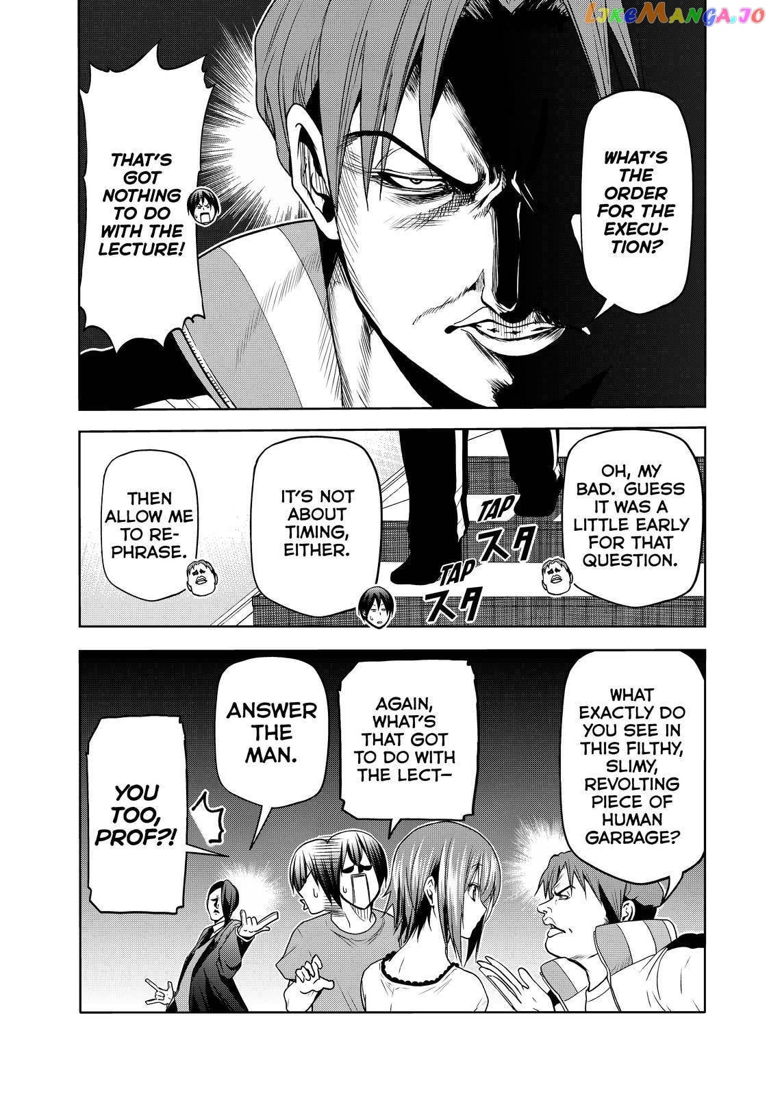 Grand Blue chapter 74 - page 7