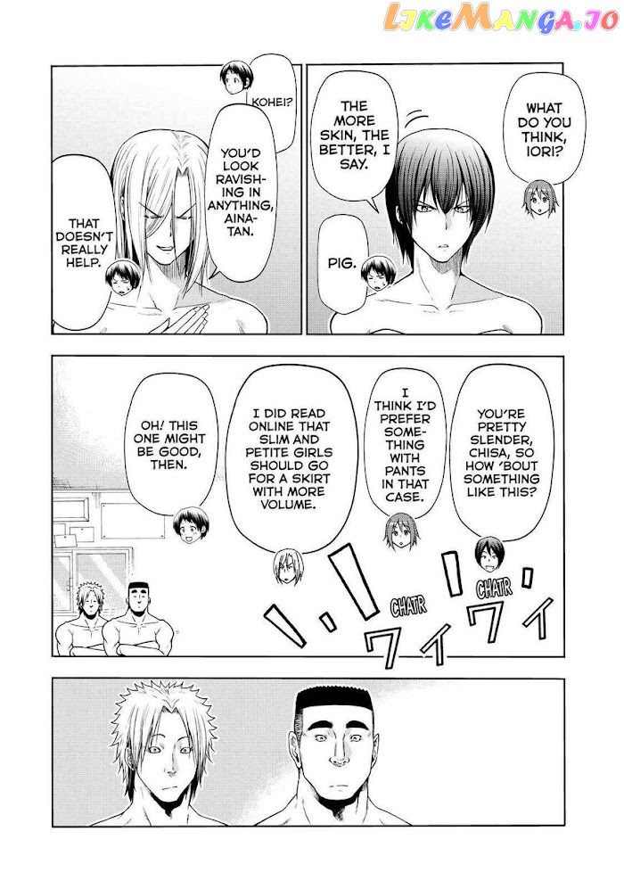 Grand Blue chapter 75 - page 18