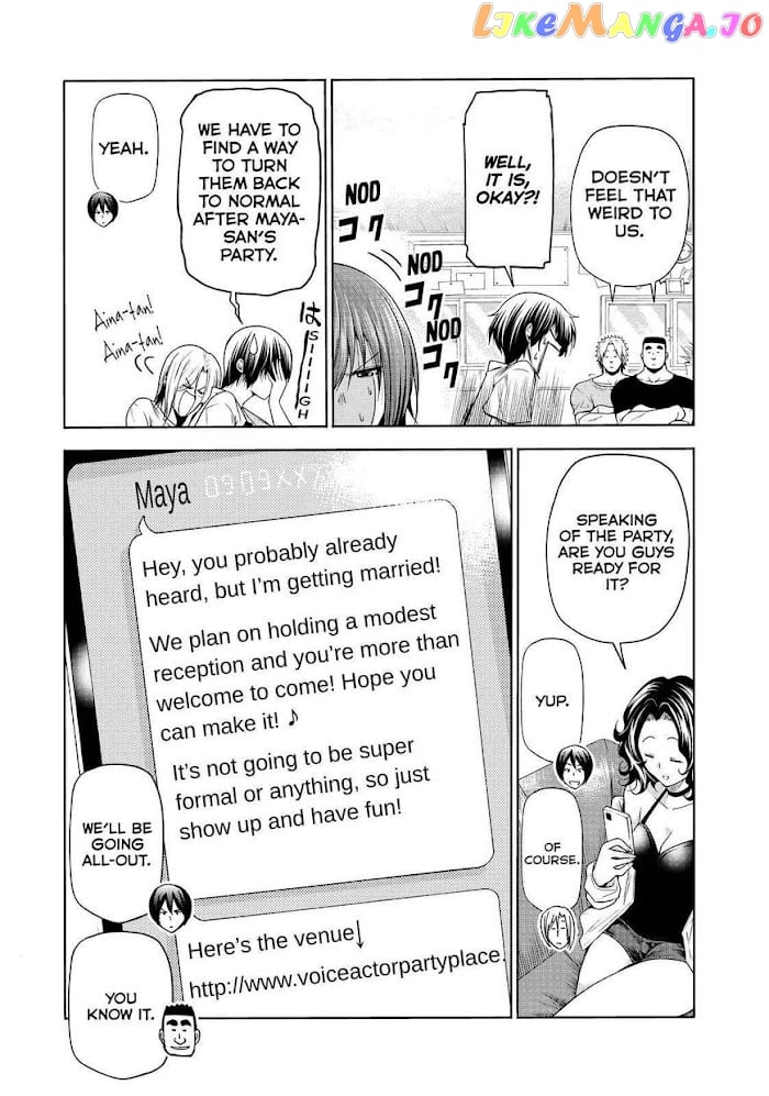 Grand Blue chapter 75 - page 8