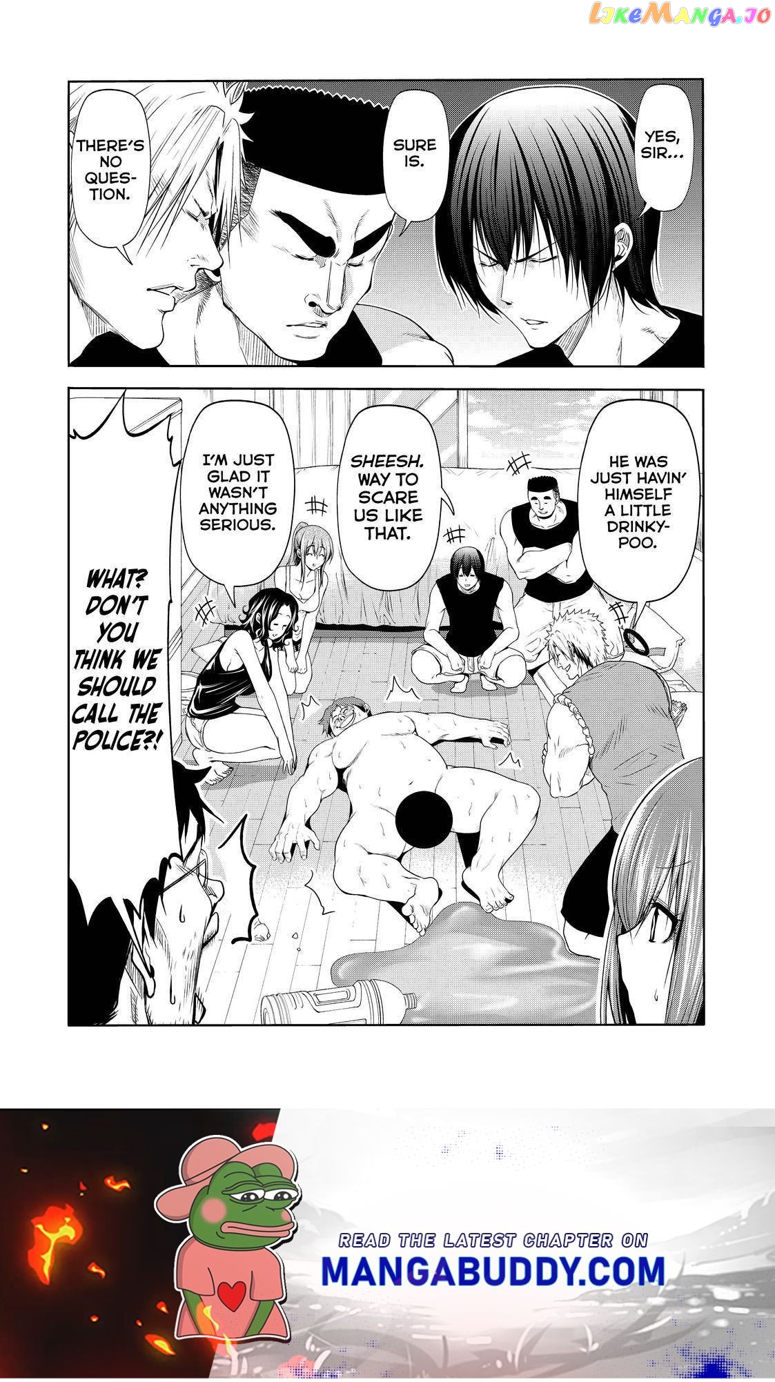 Grand Blue chapter 75.5 - page 22