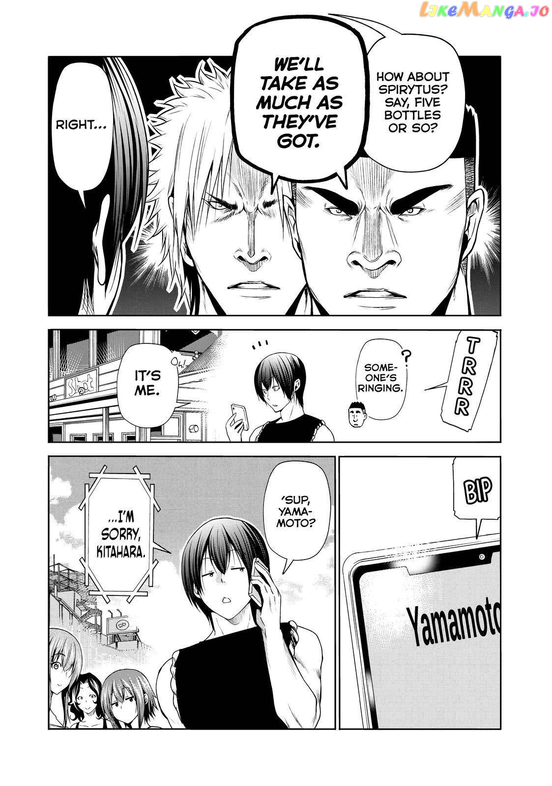 Grand Blue chapter 75.5 - page 6