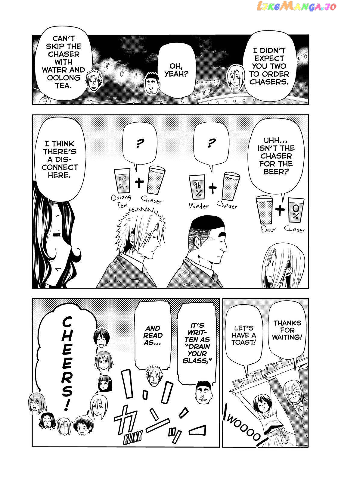 Grand Blue chapter 76 - page 19