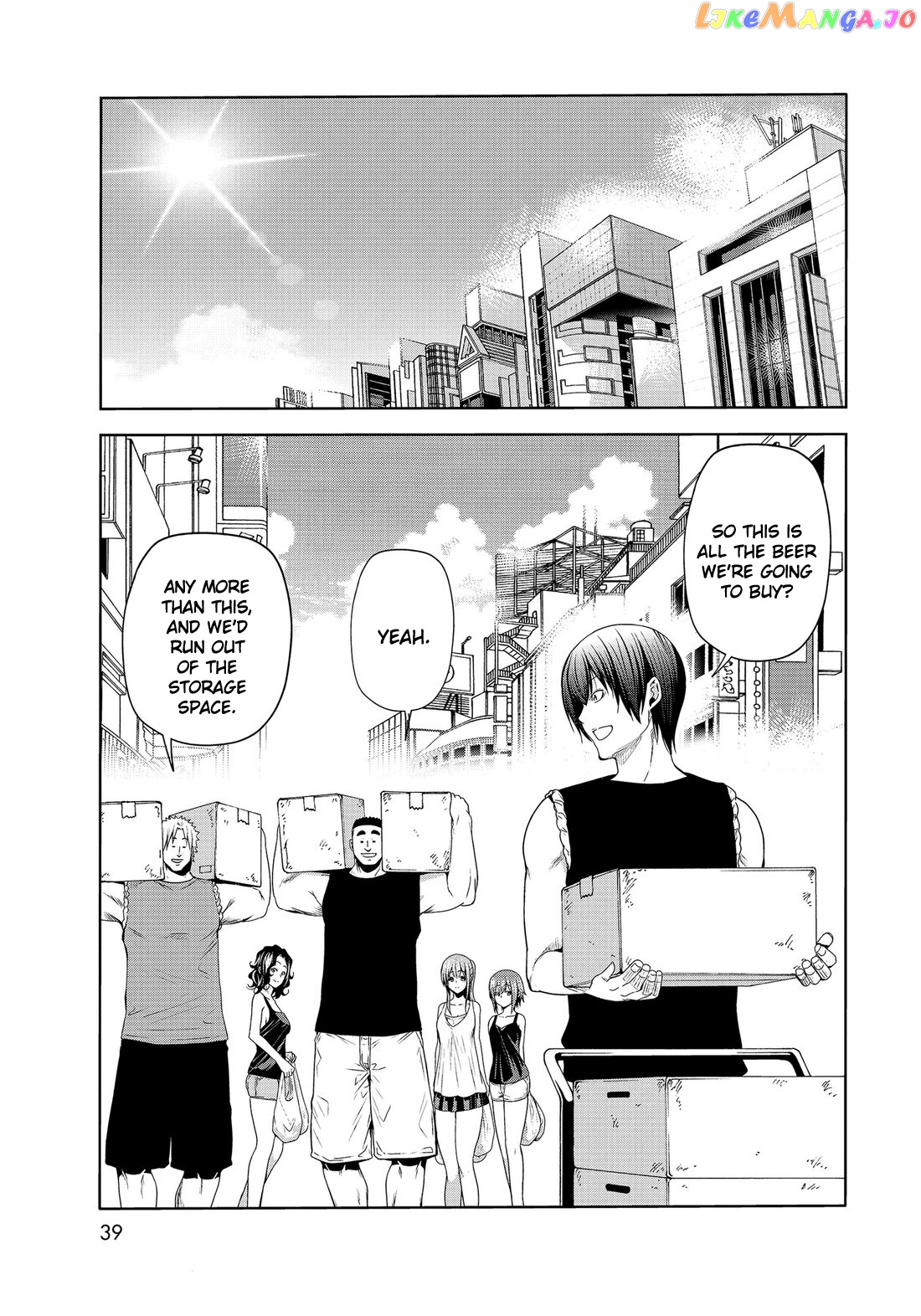 Grand Blue chapter 77.5 - page 5