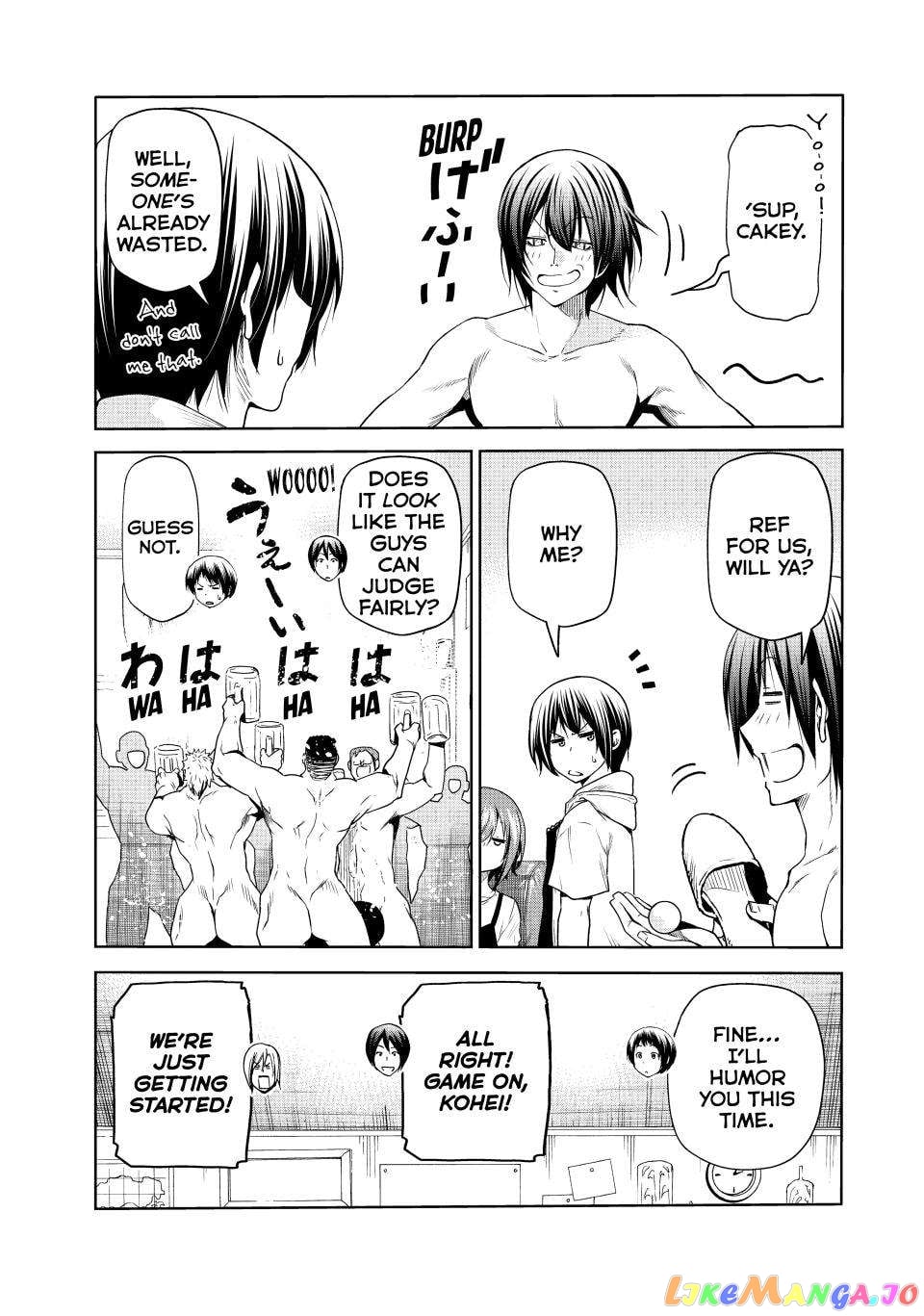 Grand Blue chapter 87.5 - page 4