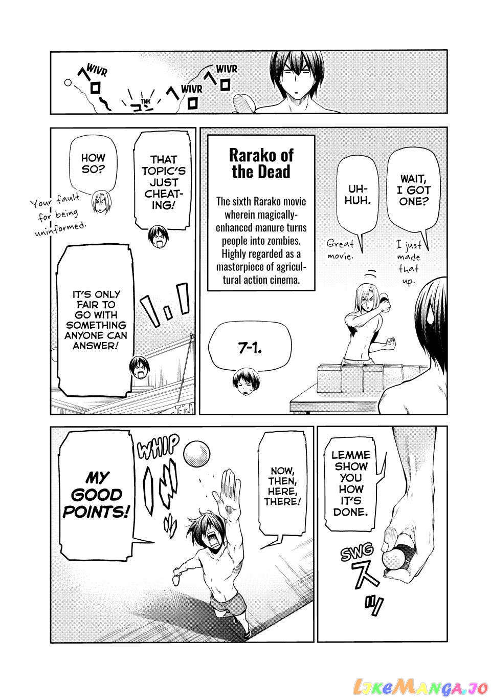Grand Blue chapter 87.5 - page 8