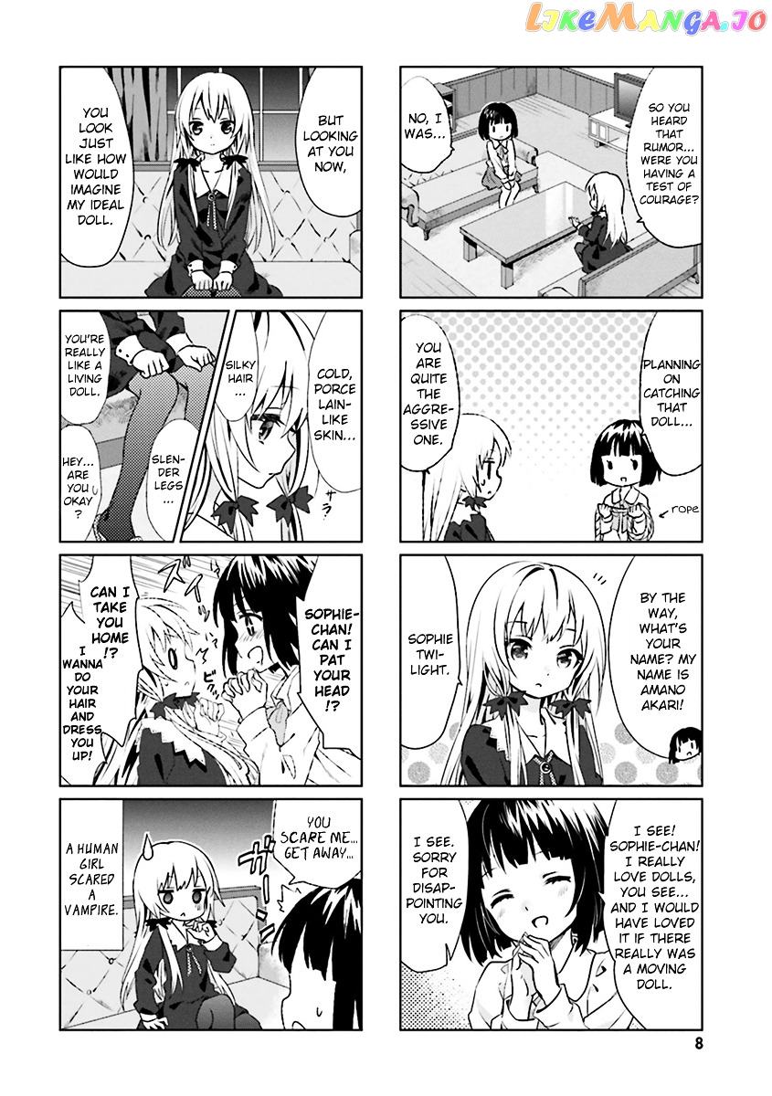 Tonari no Kyuuketsuki-san chapter 1 v2 - page 8