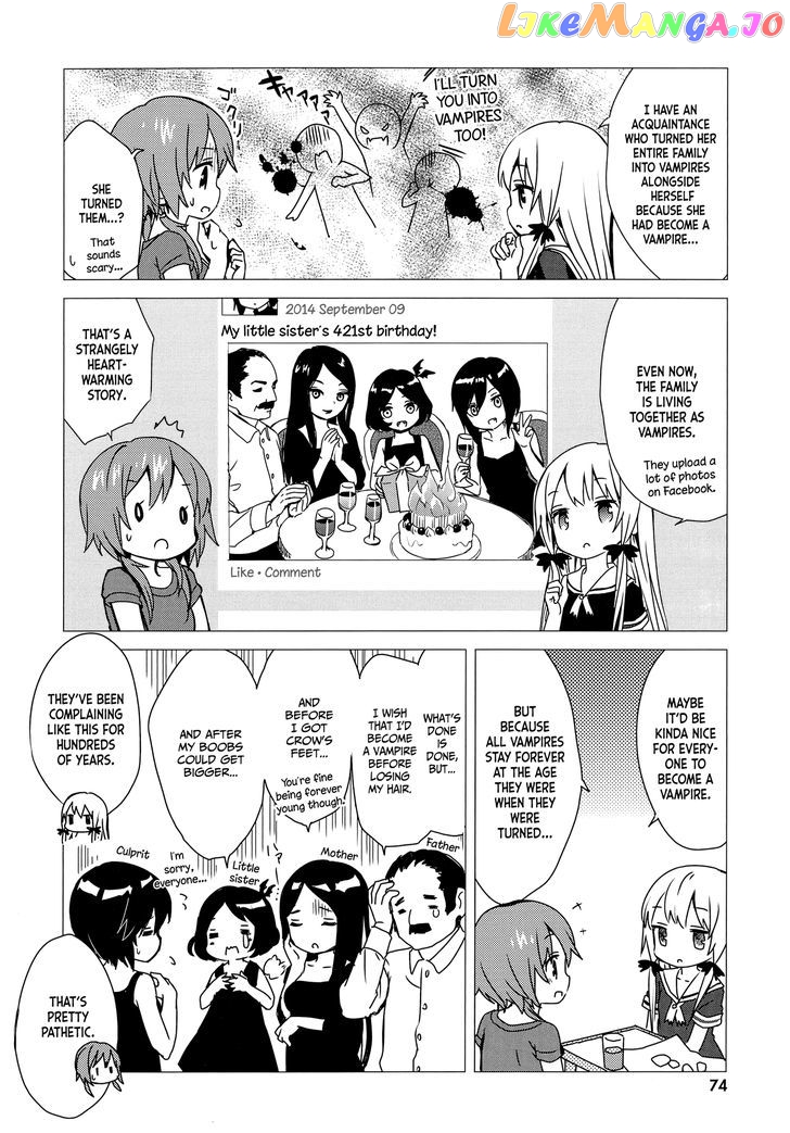 Tonari no Kyuuketsuki-san chapter 6 - page 8