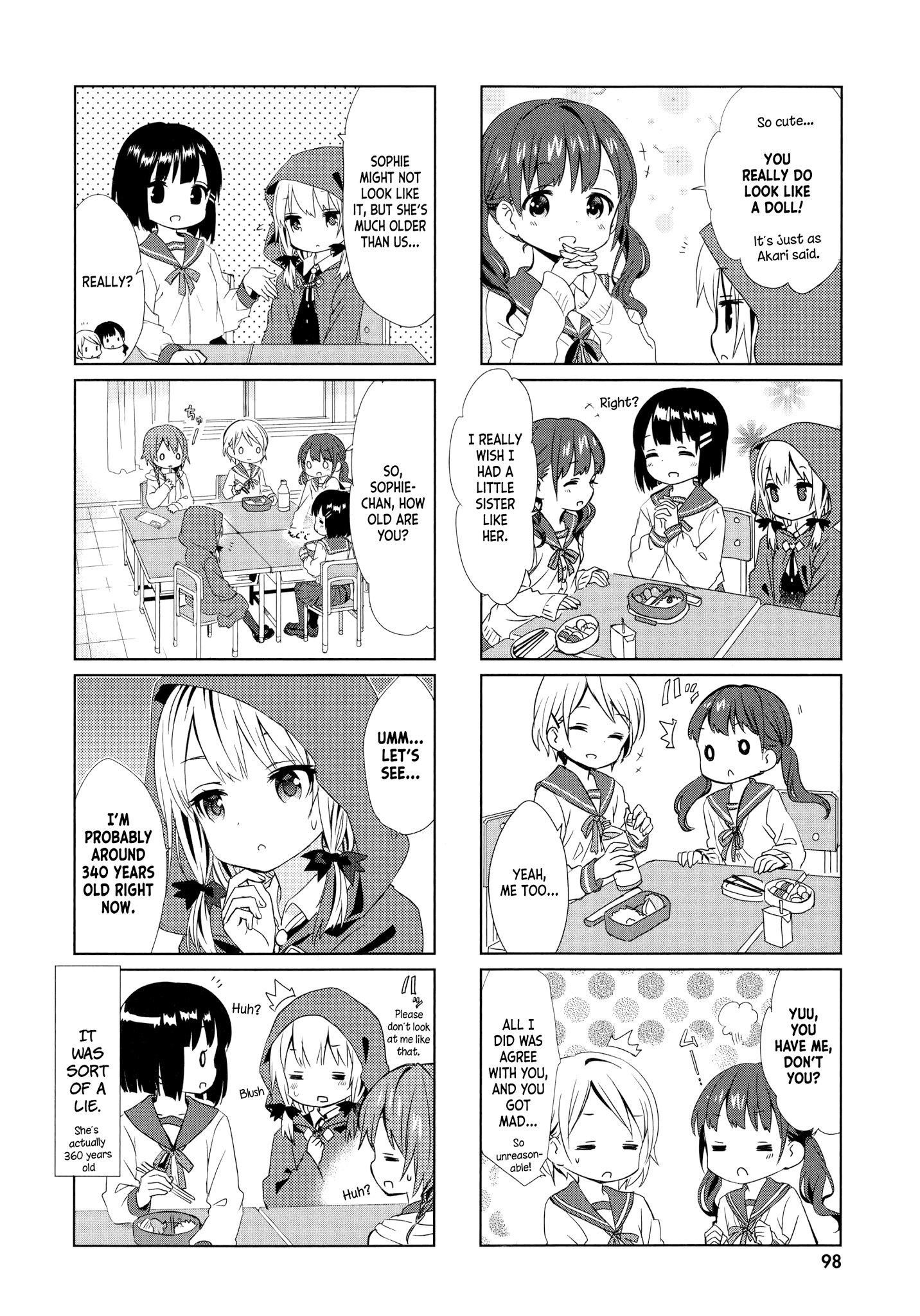 Tonari no Kyuuketsuki-san chapter 8 - page 4