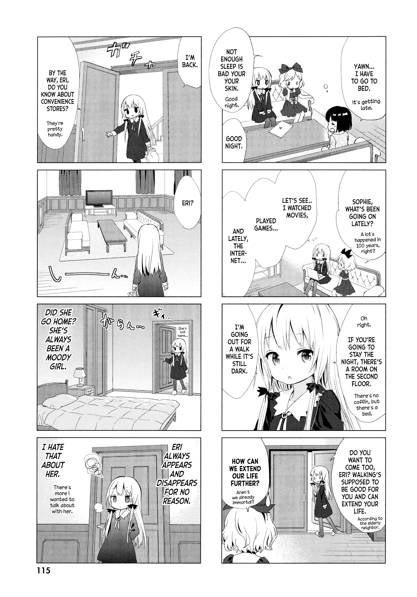 Tonari no Kyuuketsuki-san chapter 9 - page 9